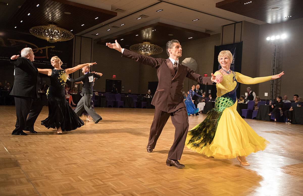 Older Dancers are the Ones to Beat on the Ballroom Circuit Adult Picture