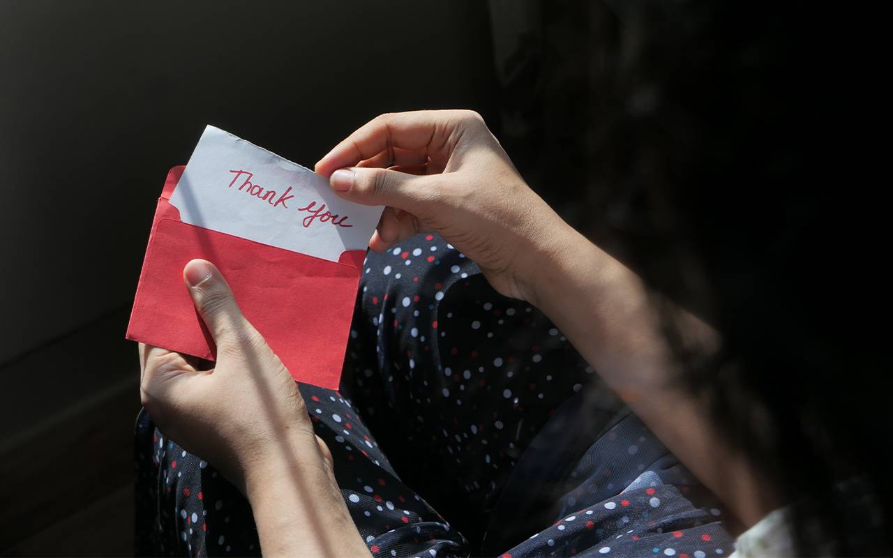 How Old Thank-You Cards Helped Me Remember When I Made a Difference