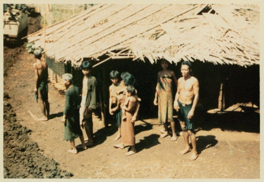 Cambodian villagers.