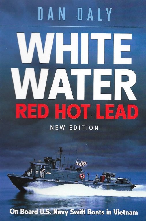 Book cover for "White Water Red Hot Lead."