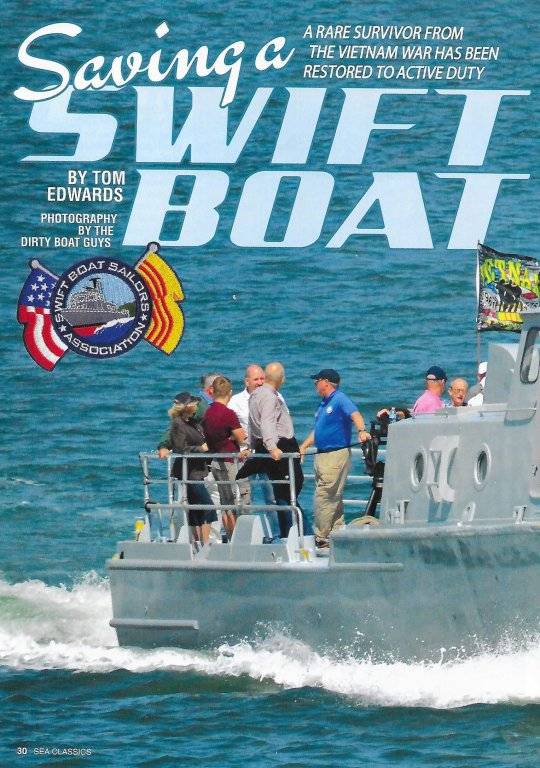 Page from a swift boat article from magazine.