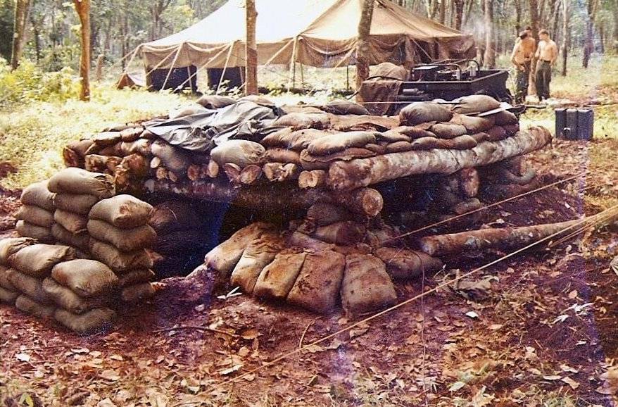 A bunker in the jungle.