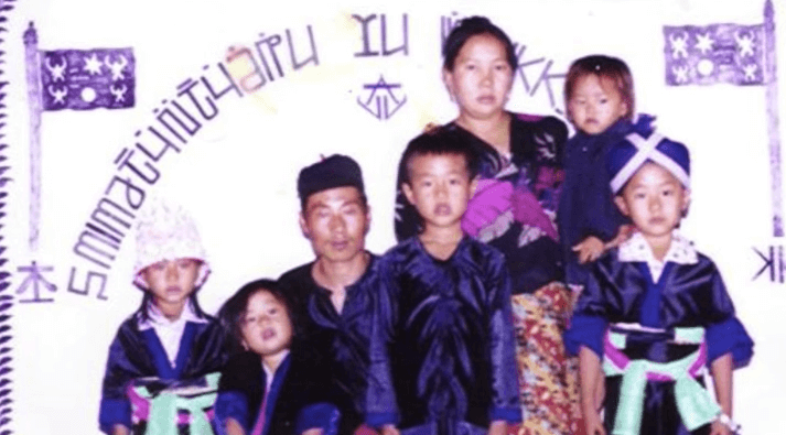 Large Hmong family
