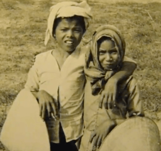 Two Vietnamese children