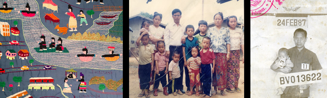 Collage of Hmong photos