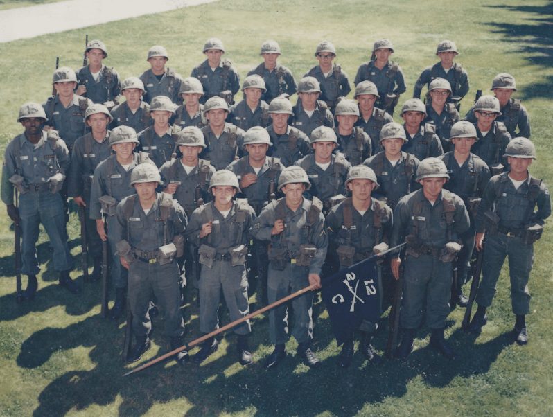 Group photo of a military unit