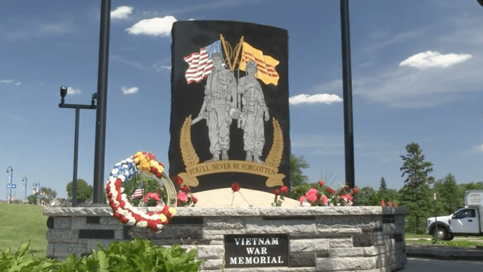Vietnam Veteran memorial in St. Cloud